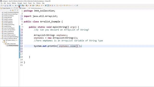 Class 16 Part 1 of 5 (ArrayList-Add Method)@Khaled смотреть онлайн