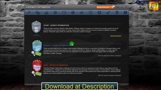 Latency Optimizer 4.0 смотреть онлайн