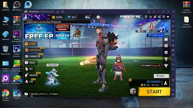 HOW TO INCREASE FPS IN FREE FIRE IN BLUESTACKS - GAMELOOP - SMARTGAGA - LD - MEMU - FIX LAG (2022) смотреть онлайн
