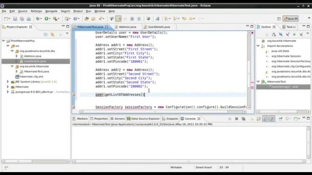 Hibernate Tutorial 10 Saving Collections смотреть онлайн