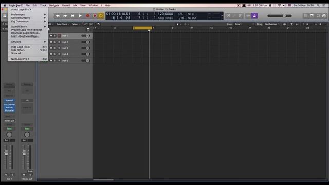 Полезные настройки и фишки в Logic Pro X смотреть онлайн