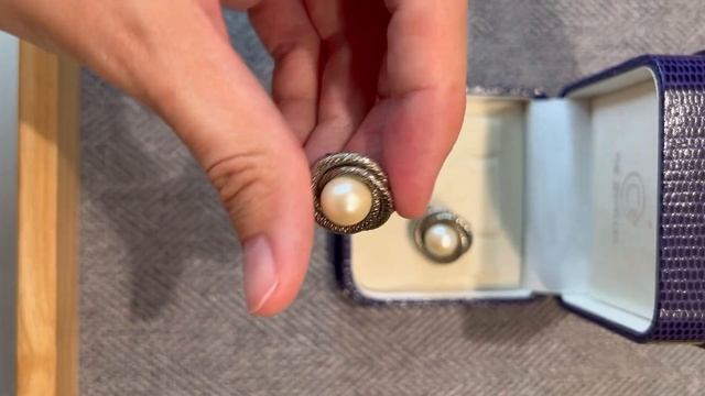 Серьги с жемчугом смотреть онлайн