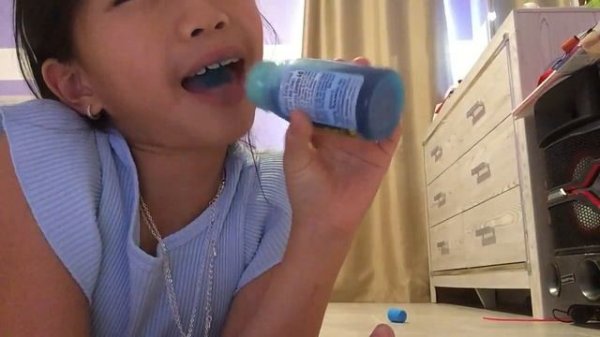 My first time eating a Slime licker