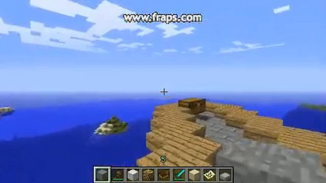 Minecraft - Fraps FPS testing смотреть онлайн