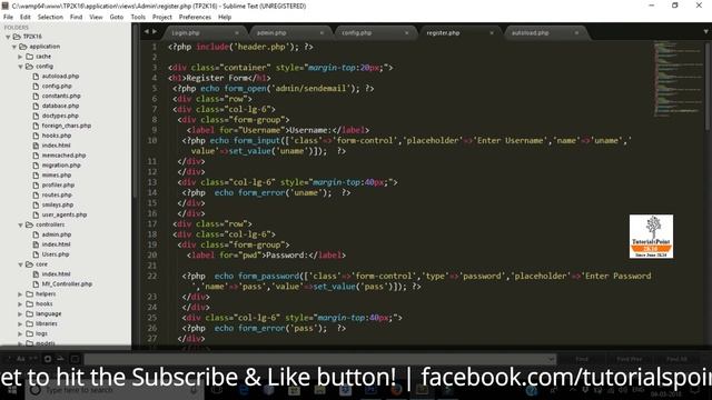 CodeIgniter Mini Project Tutorial in Hindi | Send e-mail using Codeigniter | Very Simple Example смотреть онлайн