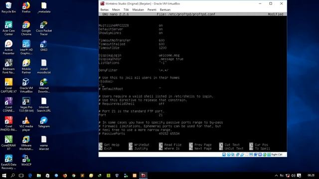 Tutorial Cara Install Dan Konfigurasi FTP Server Debian 8 Jessie Di VirtualBox Lengkap смотреть онлайн