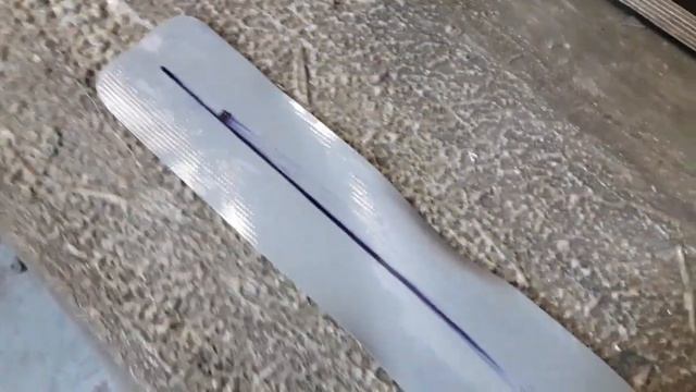 Ремонт пореза на лодке с НДНД 20 см двухсторонний. смотреть онлайн