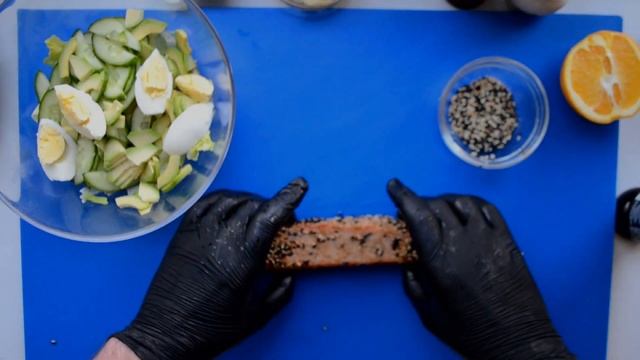 Салат с тунцом и авокадо Простой рецепт смотреть онлайн