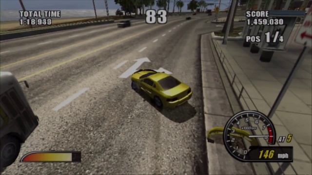 Burnout 2: Point of Impact (PS2) - Run to the Sun [Ocean Sprint R] смотреть онлайн