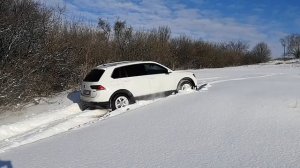 Работа полного привода Тигуан  дизель 2018