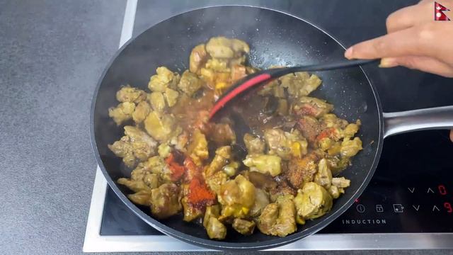 भुटुवा - PAN SEKUWA - How to make MUTTON BHUTUWA - Yummy Food World Mutton Recipe смотреть онлайн