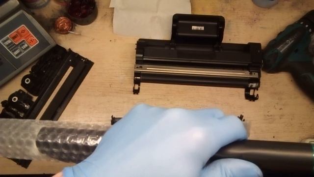 Заправка картриджа Samsung MLT-D205 SLE // Cartridge refill Samsung MLT-D205 SLE смотреть онлайн