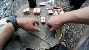 СУПЕР БЮДЖЕТНАЯ ФОРМА для отливки разборных грузил чебурашек из КРАСНОГО КИРПИЧА