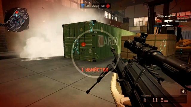 Warface Макс МС. С Calico M951S на ангар. смотреть онлайн