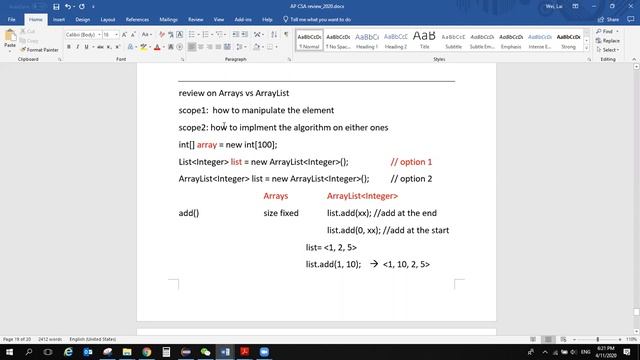JAVA Basics: Arrays vs ArrayList смотреть онлайн