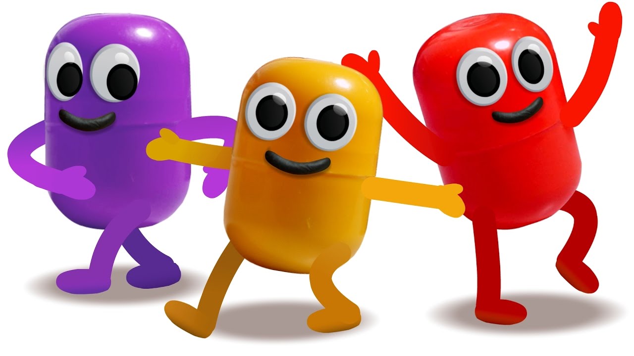 Живая капсула. Киндер Сюрприз. Капсулы танцуют. 4 часть. смотреть онлайн