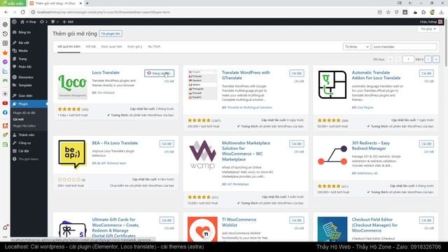 Xây dựng web bán hàng cực đơn giản với wordpress localhost xampp смотреть онлайн