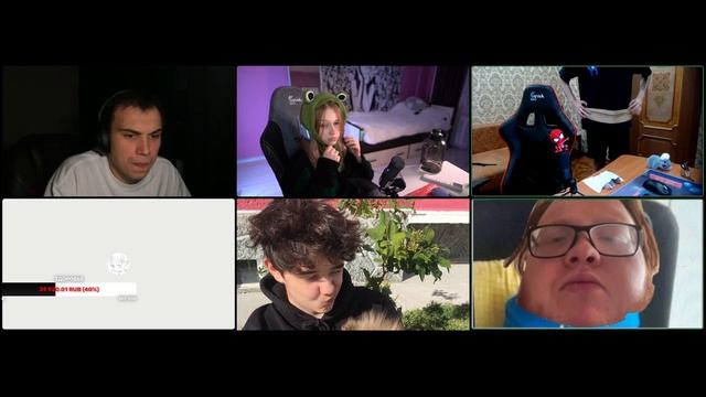 ПРИНЯТИЕ ХЕЛИНА В СКВАД.  НОВЫЙ УЧАСТНИК СВКАДА КИШКИ | Spokoynich, Sasavot, Uglyfacekid, Morphe_ya
