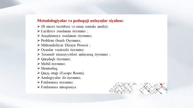 "Dərs Vaxtı" - STEAM təhsil metodu. TeleDərs 1. Müəllimlər: H.Xəyalə və K.Çinarə. смотреть онлайн