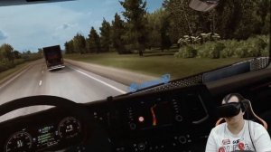 EURO TRUCK SIMULATOR 2 В ШЛЕМЕ ВИРТУАЛЬНОЙ РЕАЛЬНОСТИ OCLUS RIFT✌️