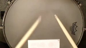 Ахунов Е. 50 этюдов для малого барабана. Этюд n1.