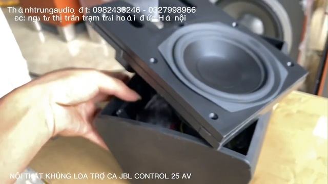 NỘI THẤT LOA JBL CONTROL 25 AV SIÊU KHỦNG смотреть онлайн