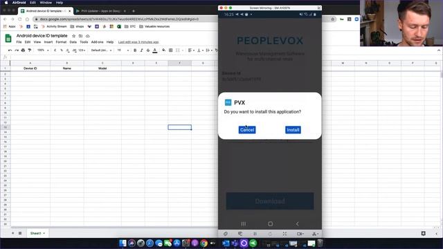 WMS Explained: 'How to get your Android device ID for registration with Peoplevox' смотреть онлайн
