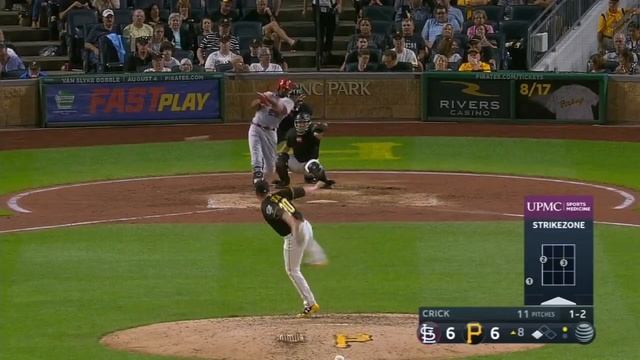 Frazier's go-ahead hit leads Pirates to win: 8/3/18 смотреть онлайн
