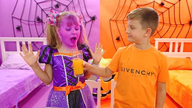 Diana Y Roma En El Reto Morado Vs Naranja