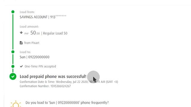 BPI Online Load Sun, Globe, Smart Prepaid, etc. смотреть онлайн