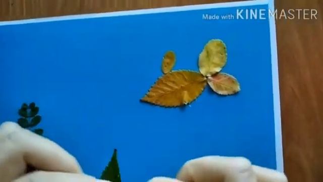 Осенние поделки из листьев смотреть онлайн