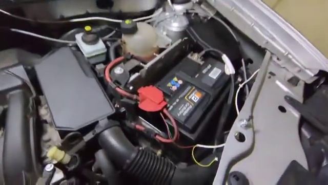 Дастер, освещение подкапотного пространства смотреть онлайн