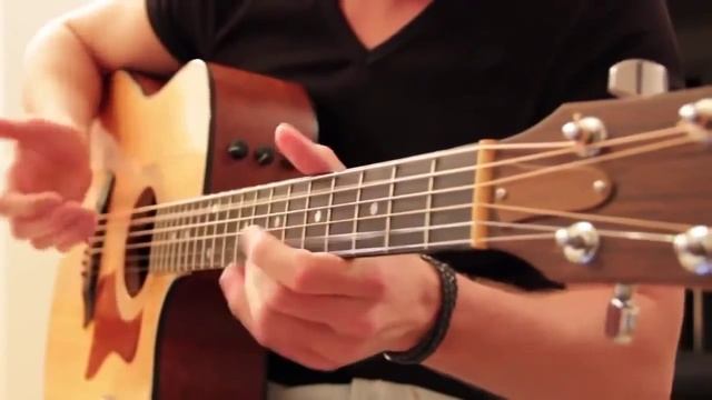 Виртуозная игра на гитаре Мелодия души.mp4 смотреть онлайн