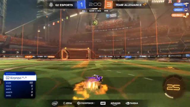 G2 Esports vs. Team Allegiance - Ro8: CyberpowerPC Fall $5K Rocket League Invitational смотреть онлайн