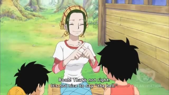 One Piece Makino teaches Ace to express Gratitude смотреть онлайн