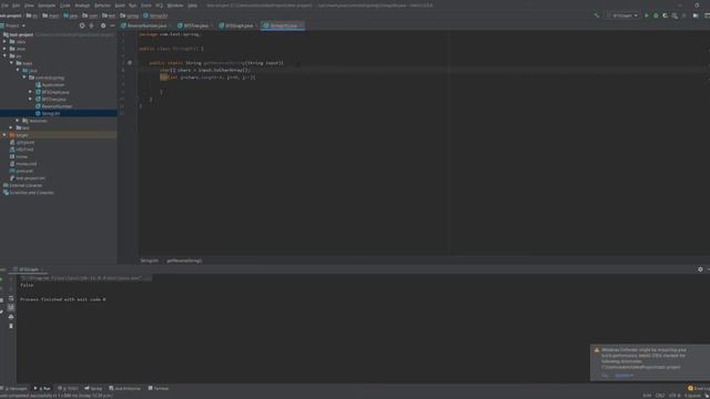 Java Program to reverse a string without using String inbuilt function смотреть онлайн