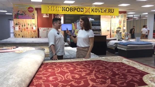 Online-обзор салона "Мир ковров" (ТЦ "Евразия", 1 этаж) смотреть онлайн
