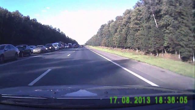 Киевское шоссе М3 72 -- 51 км (от Наро-Фоминска до Селятино) смотреть онлайн