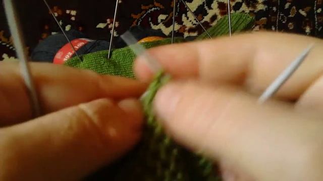 Вязание N7."Вяжем вместе."Носки.Часть3. смотреть онлайн