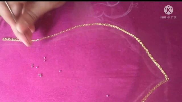 आरी वर्क ब्लाउस डीझाईन|Aari work blouse design|in Marathi смотреть онлайн