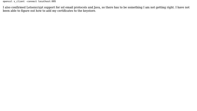 How do I setup a Letsencrypt ssl on Xeams mail server? смотреть онлайн
