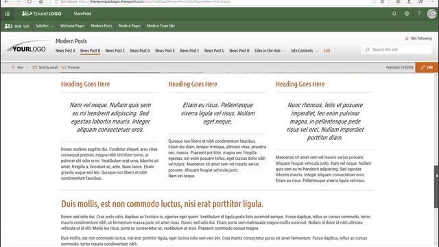 Modern Theming SPFx Solution | SharePoint Online - Modern Themes and Templates. смотреть онлайн