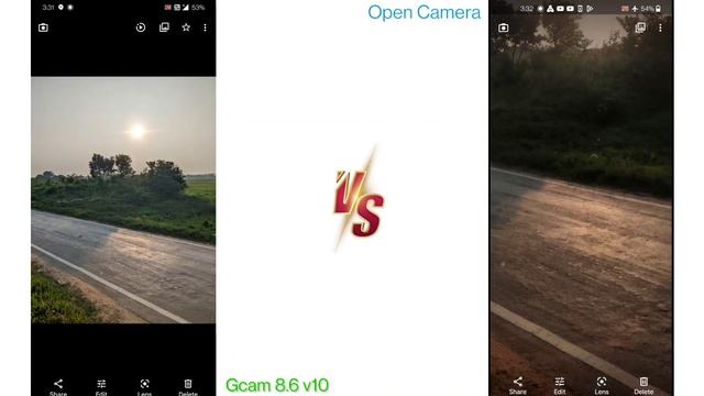 Gcam 8.6 v¹⁰ vs Open Camera || Best DSLR Camera App For Your Phone ! ? смотреть онлайн