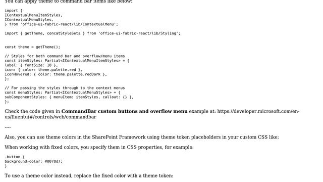 Sharepoint: Fluent UI no theme in SpFx (2 Solutions!!) смотреть онлайн