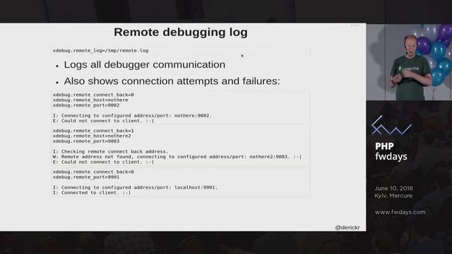 Derick Rethans " What's New in Xdebug" смотреть онлайн
