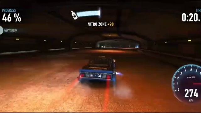 Ford Mustang Hoonicorn - NFS Racing Nitro Rush смотреть онлайн
