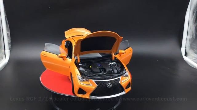 Lexus RCF 1/18 Die cast By Lexus Dealer Edition смотреть онлайн