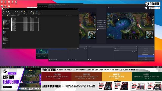 How to make a Custom League HUD │ Software / OBS Tutorial смотреть онлайн