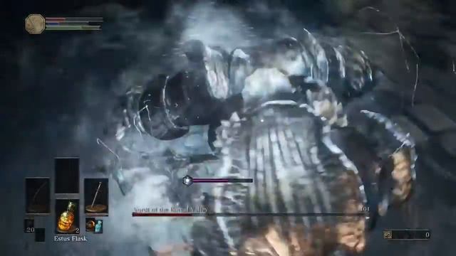 Dark Souls III Full Vordt of the Boreal Valley Fight Gameplay смотреть онлайн