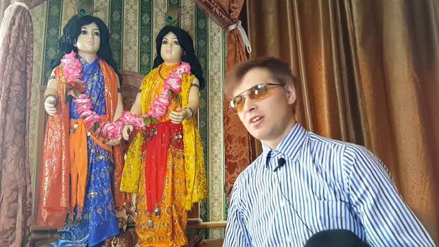 Лекция с песней 144. Прочь маявада (Кришну желательно снаружи) смотреть онлайн